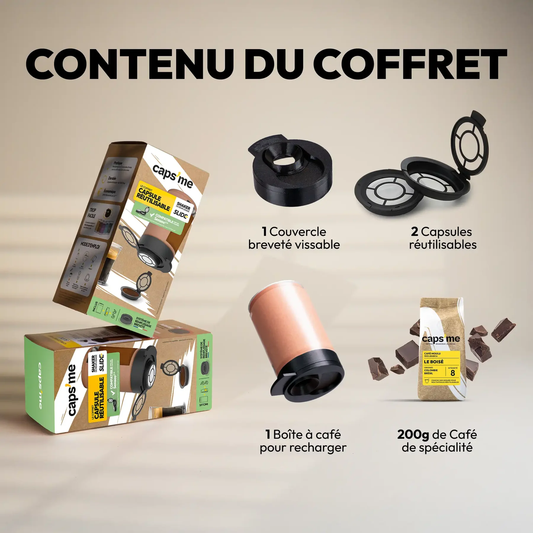 le coffret senseo® slide le coffret senseo® slide